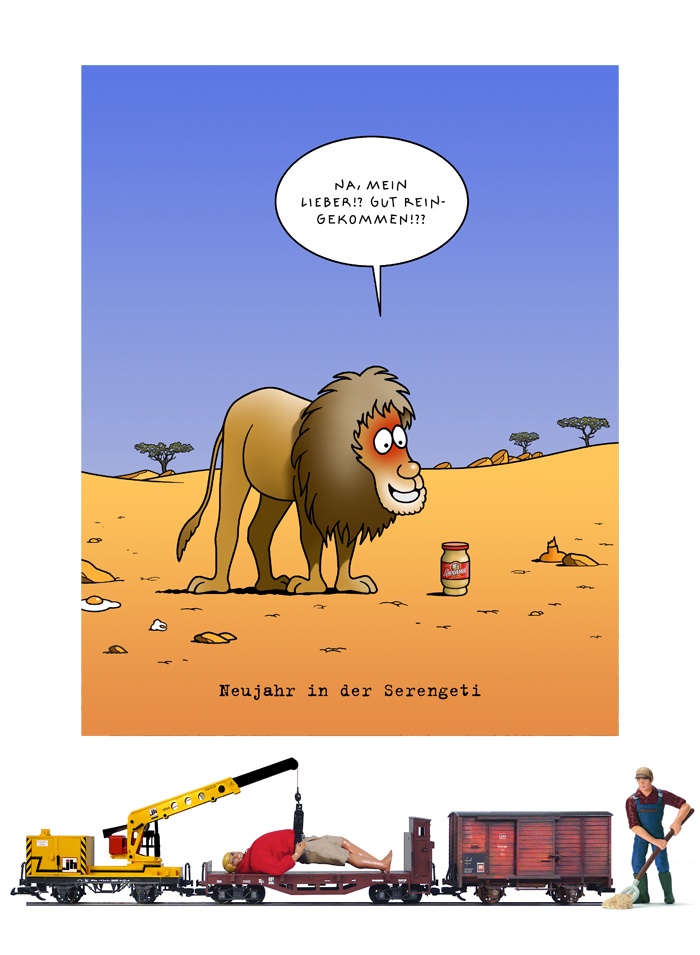Tetsche - Cartoon der Woche . . . vom  6. Januar 2022